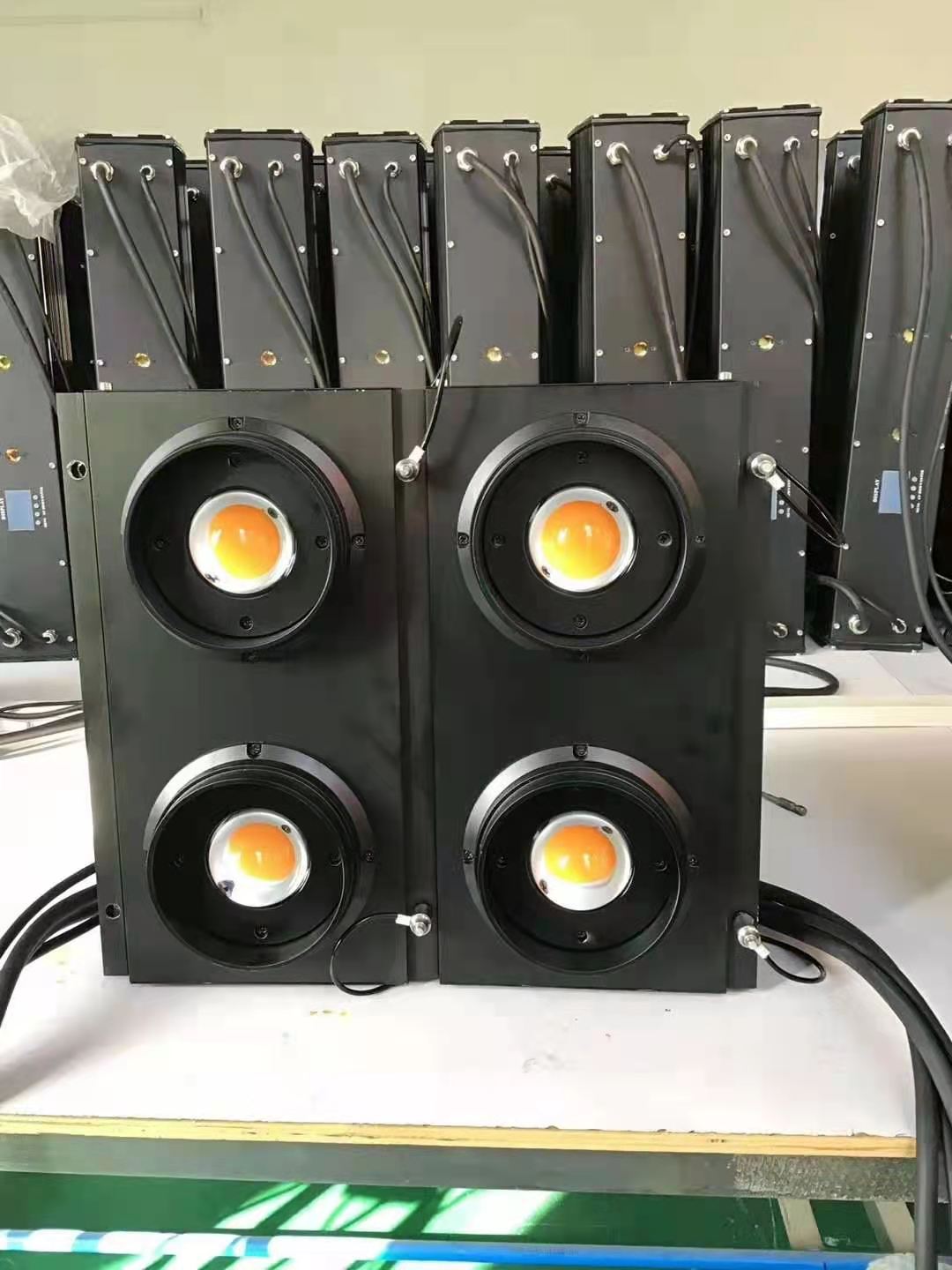 IP65 Waterproof 150W LED Blinder Light Two Eyes Stage Spotlights for Performances & Landscape Application