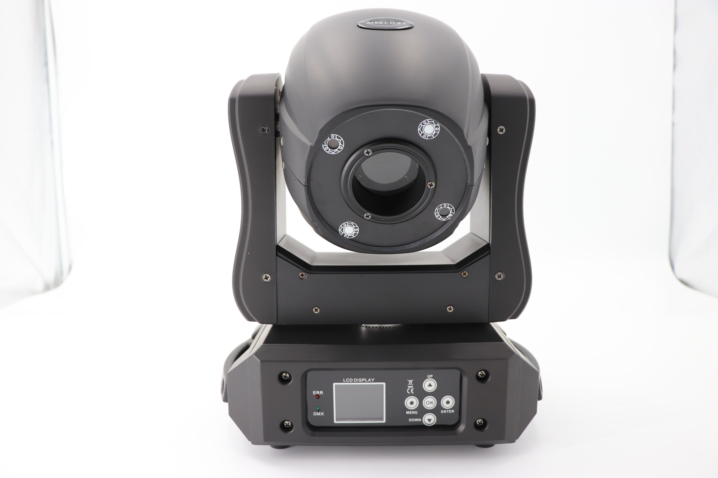 L-84 120W LED Moving Head Light with Red & Green Laser – Spot Effect for DJ, Disco, Party & Bar Stage Lighting