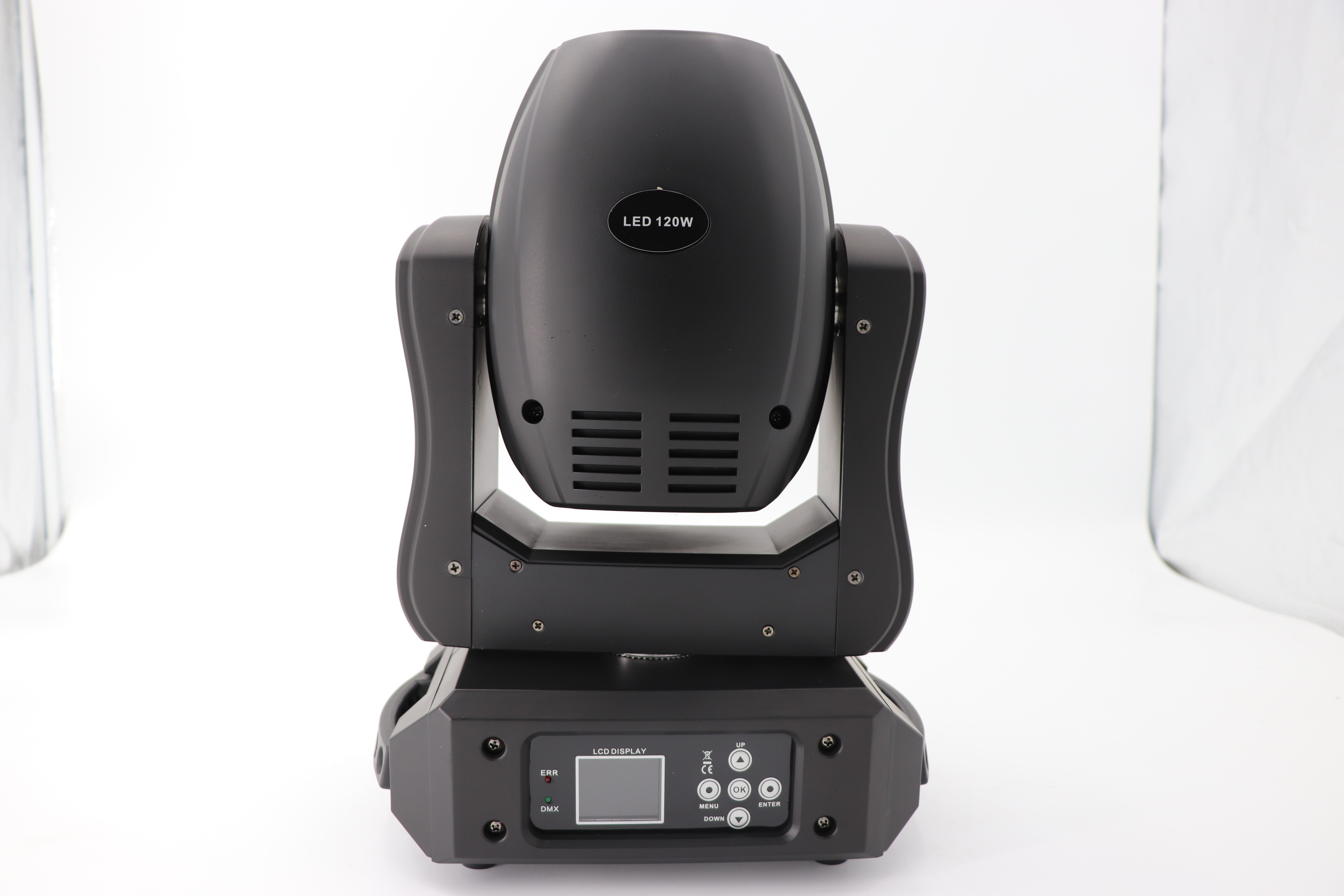 L-84 120W LED Moving Head Light with Red & Green Laser – Spot Effect for DJ, Disco, Party & Bar Stage Lighting