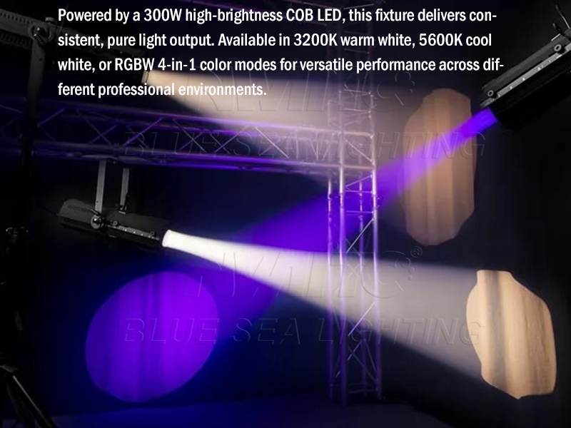 300W Warm White Zoom LED Profile Spotlight