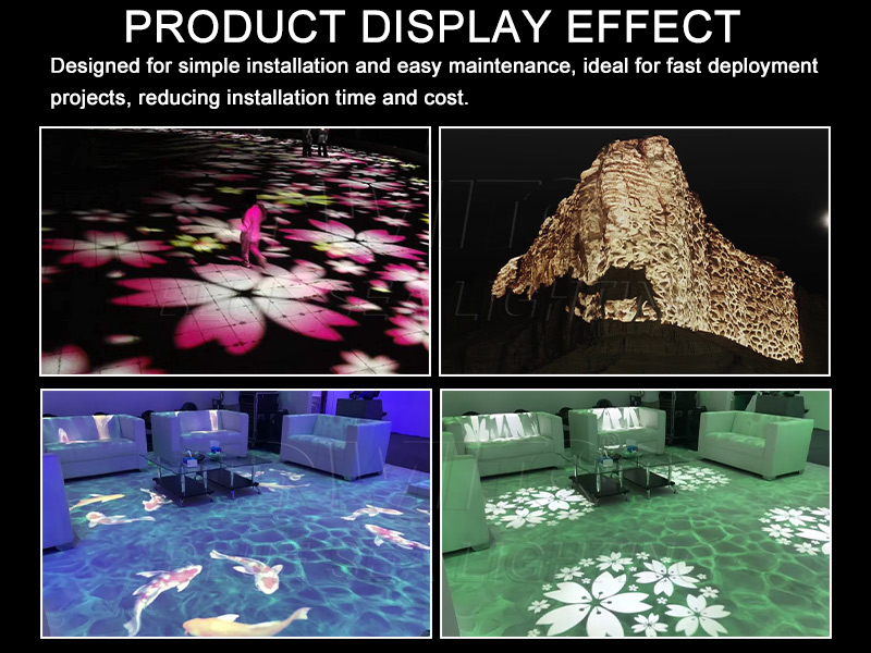 waterproof architectural pattern projection light