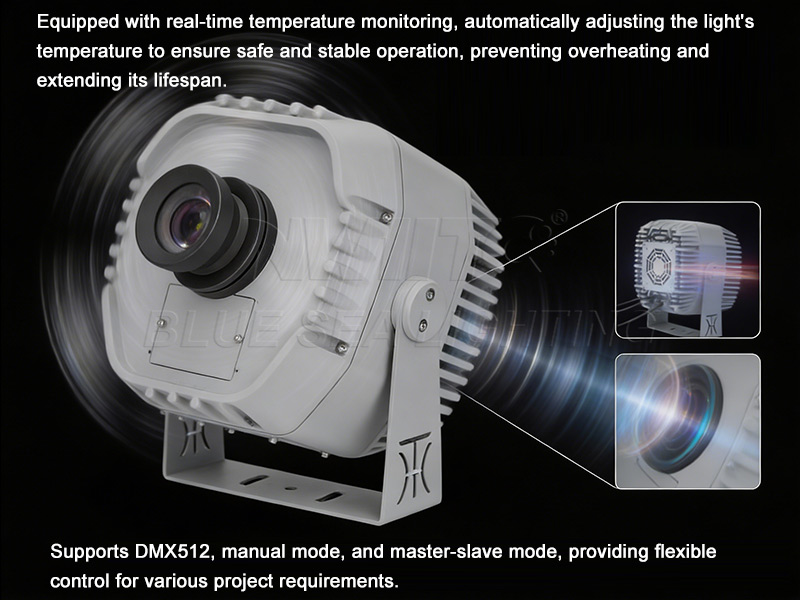 IP65 pattern projection light 100W 150W 200W