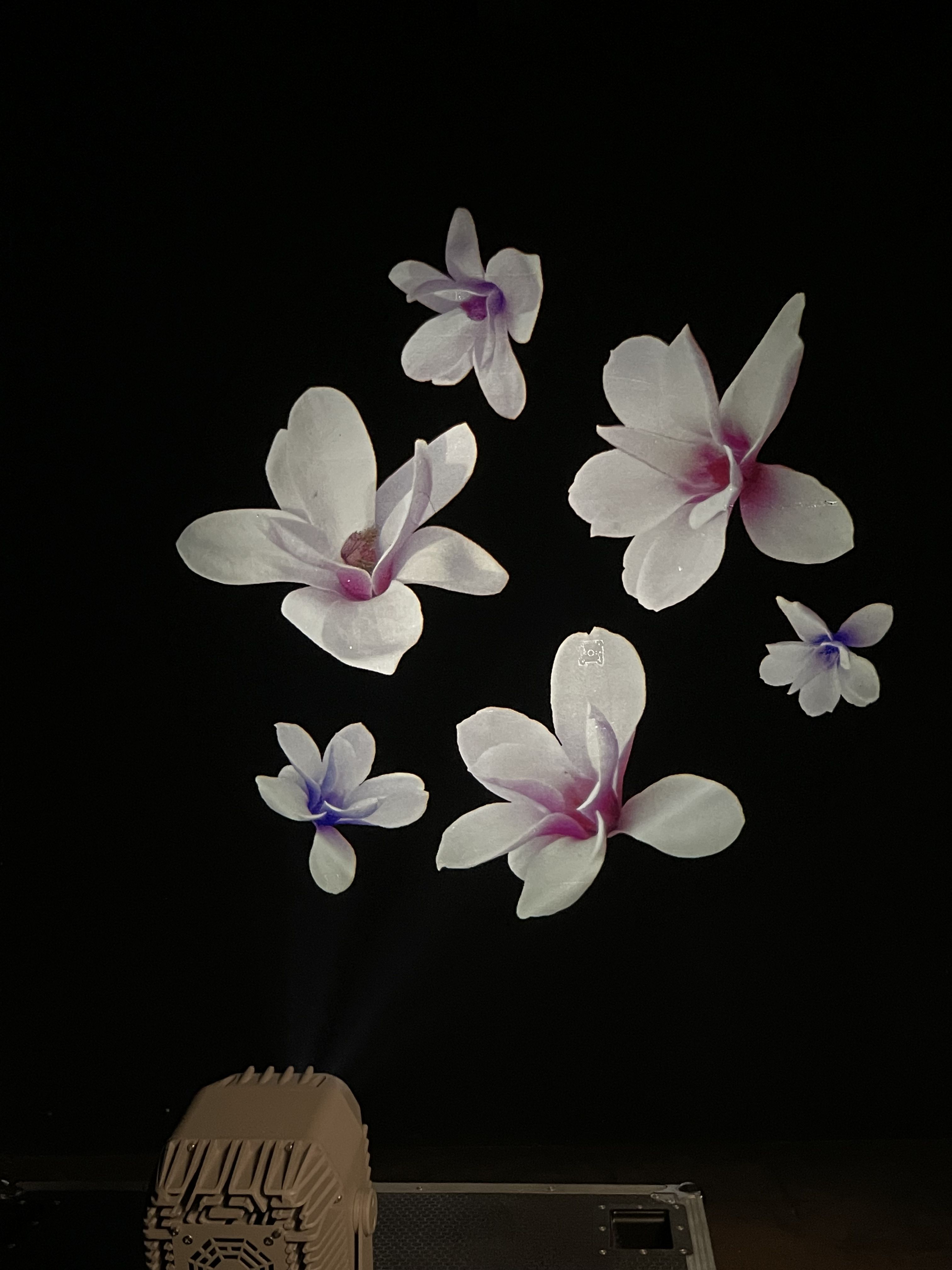 flower gobo projection light immersive stage lighting