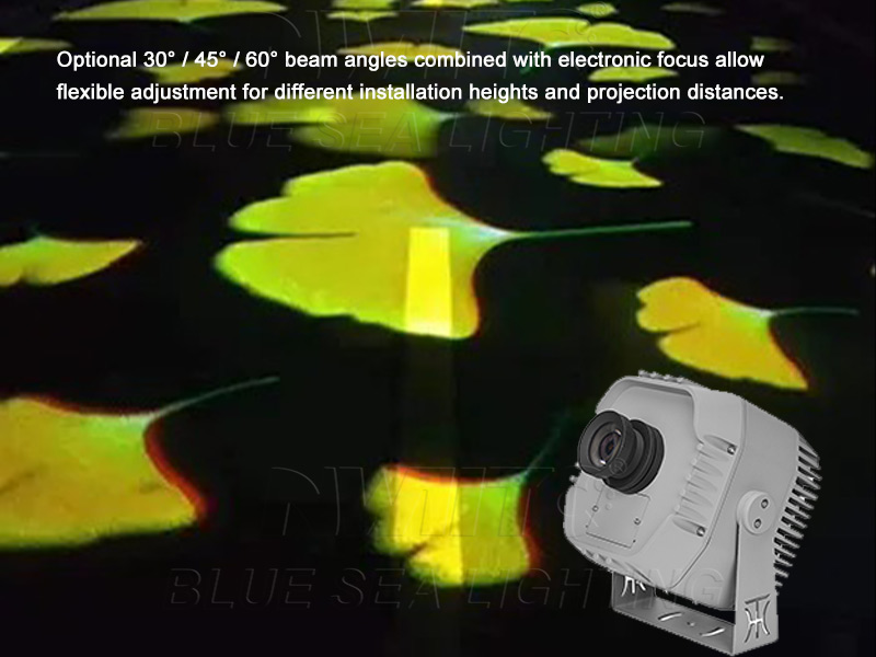 outdoor rotating pattern projection light