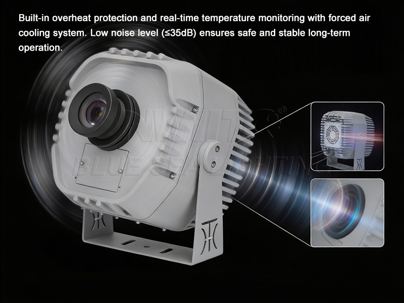 DMX512 outdoor pattern projector light