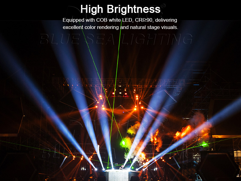 400W 500W 600W White COB Moving Head Light