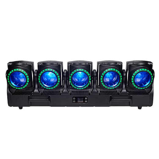 IP Waterproof 5X120W Tornado RGBL 4-in-1 LED Moving Head Light