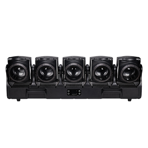 IP Waterproof 5X120W Tornado RGBL 4-in-1 LED Moving Head Light