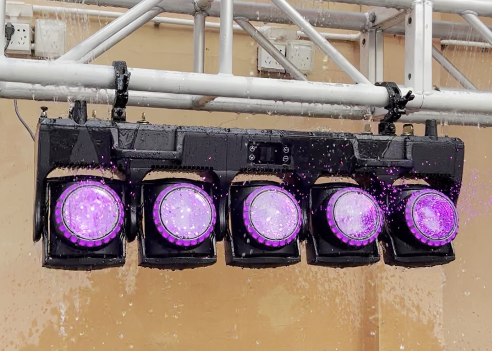waterproof moving head stage light outdoor test
