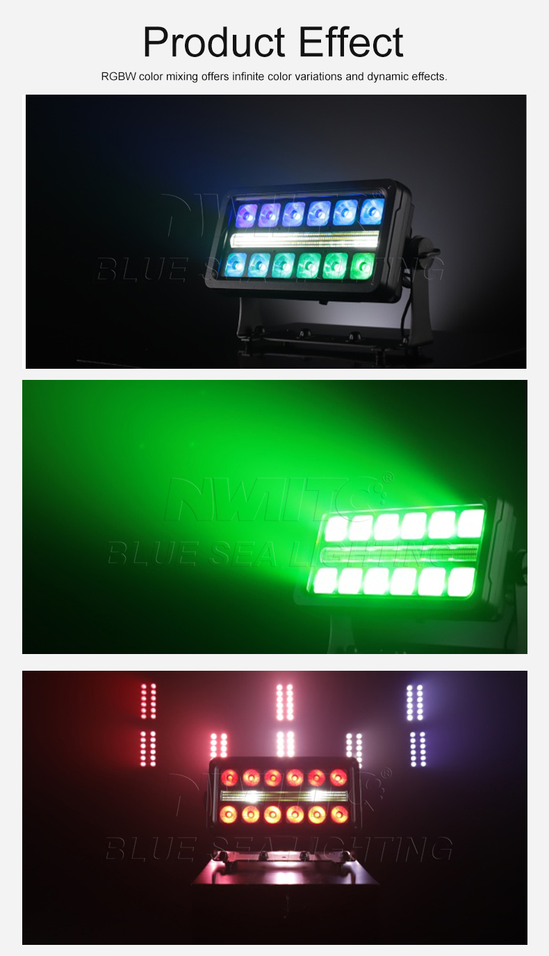 Waterproof RGBW LED Wash Light