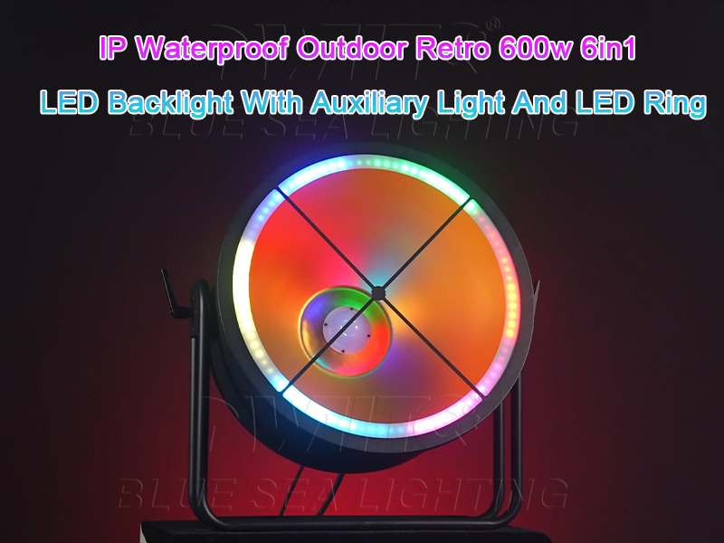 IP65 Waterproof 600W RGBLAC Retro LED Backlight