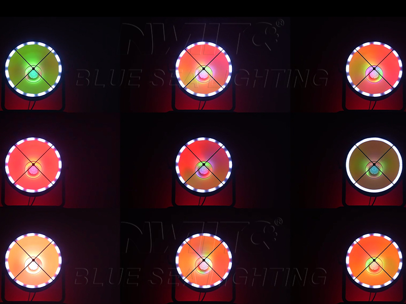 IP65 Waterproof RGBLAC Retro LED Stage Backlight