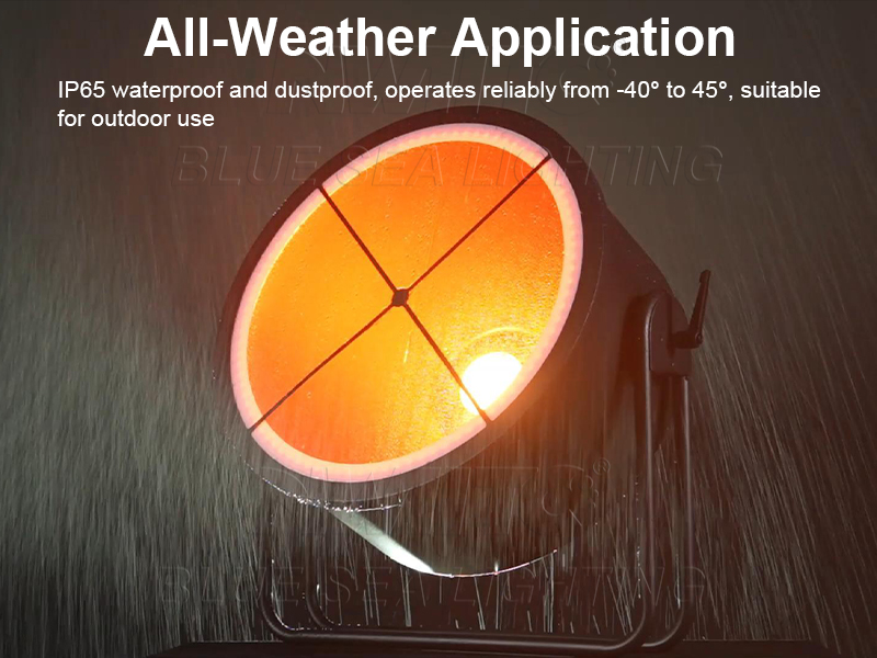 IP65 Waterproof Retro LED Backlight Stage Fixture