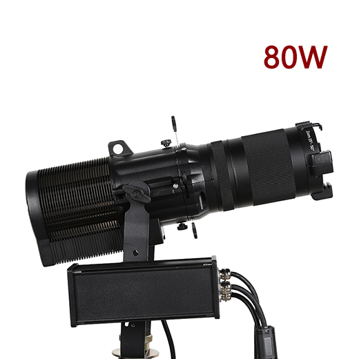 IP Waterproof Zoom Mini LED Leko Profile Spot Light (30W / 80W, White & RGBW 4-in-1)