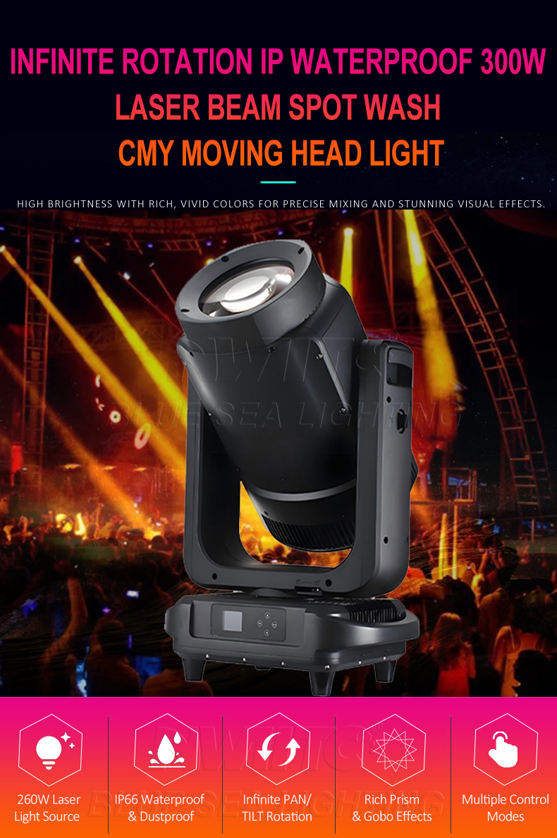 IP65 waterproof moving head light