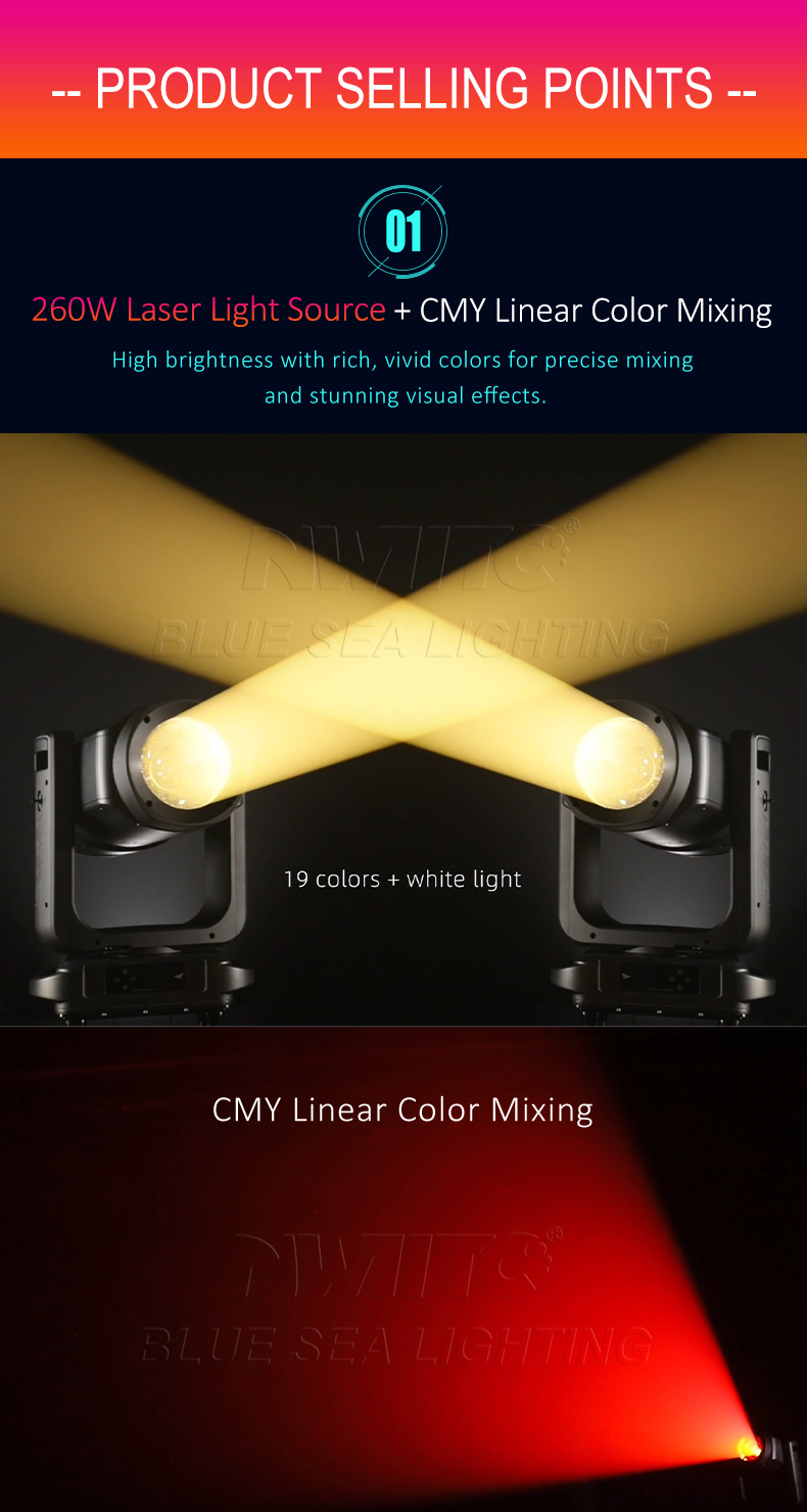 infinite rotation stage light