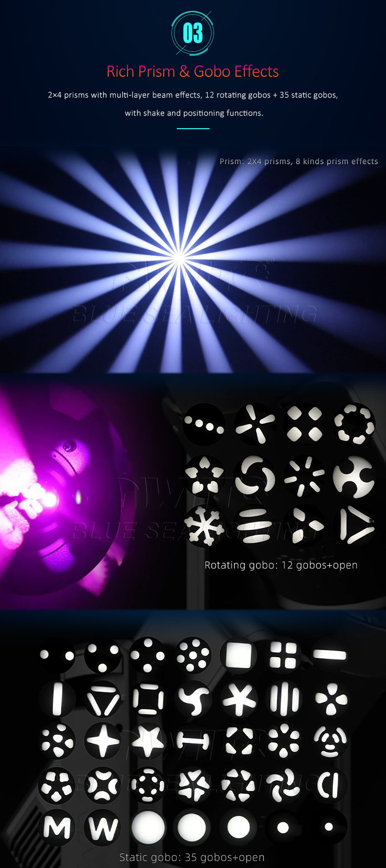 outdoor waterproof stage lighting