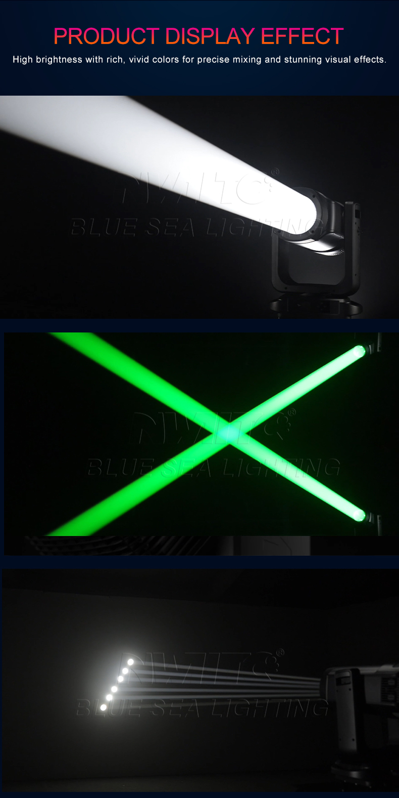 event stage moving head light