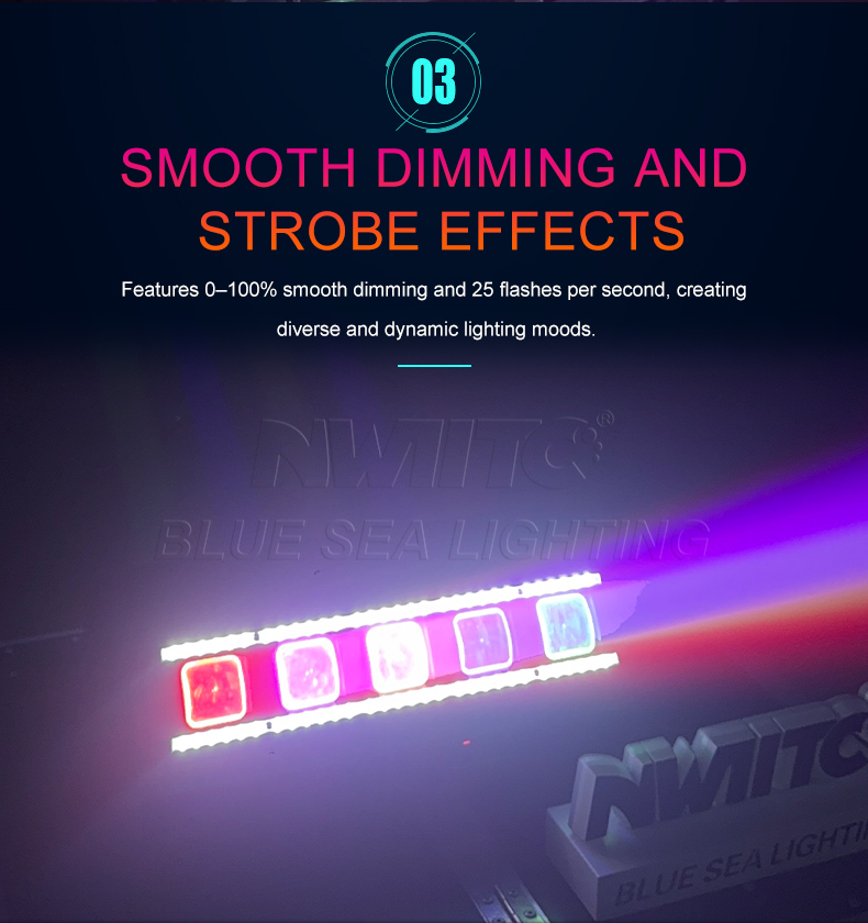 10x20W RGBW Stage Lighting Bar