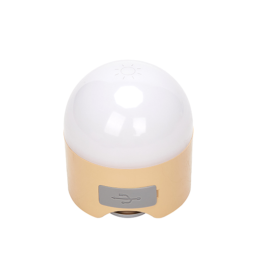 Key Control+Touch Switch Battery Powered LED Camping Light with Portable Charger