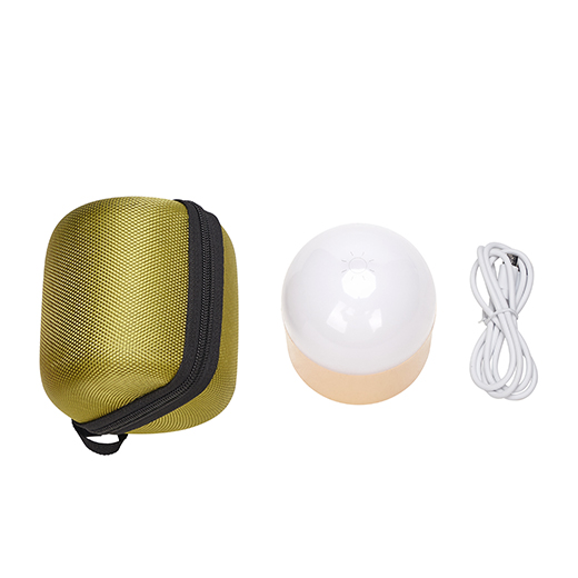 Key Control+Touch Switch Battery Powered LED Camping Light with Portable Charger