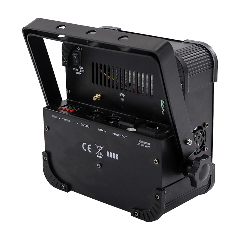 L-114 Wash Lighting 9x18w 6in1 Flat Dmx Wireless Battery Powered Led Par Stage Lights