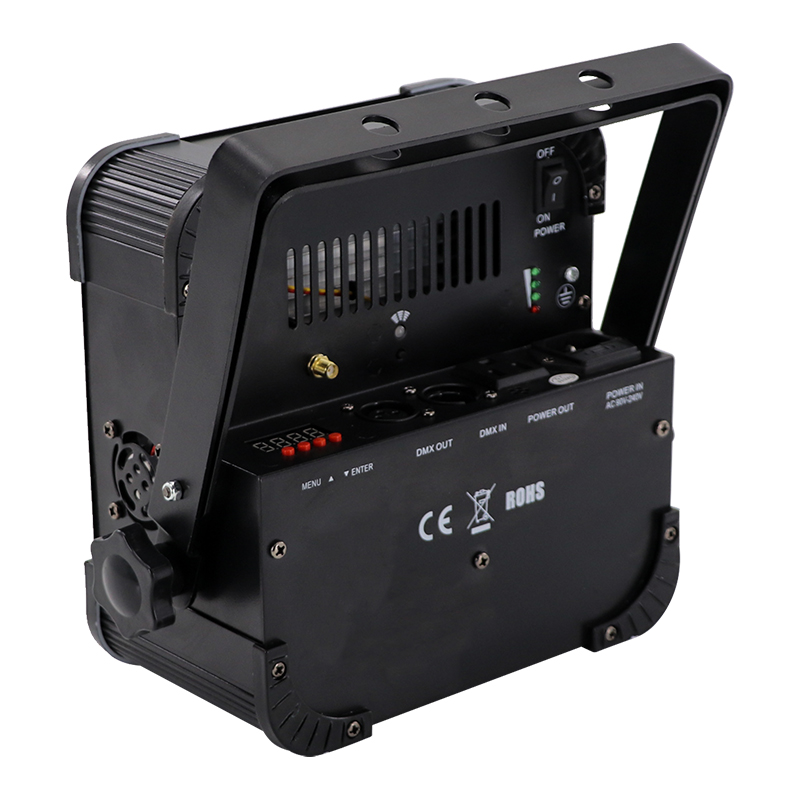 L-114 Wash Lighting 9x18w 6in1 Flat Dmx Wireless Battery Powered Led Par Stage Lights