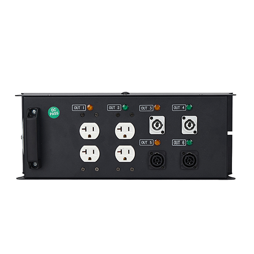 L14-20 Input + 2ch TRUE1 110V + 1ch Straight Outlet 110V + 2ch Edison 110V Power Box