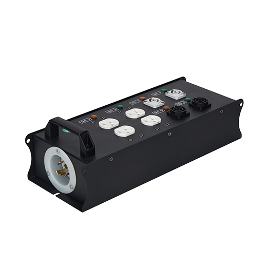 L14-20 Input + 2ch TRUE1 110V + 1ch Straight Outlet 110V + 2ch Edison 110V Power Box
