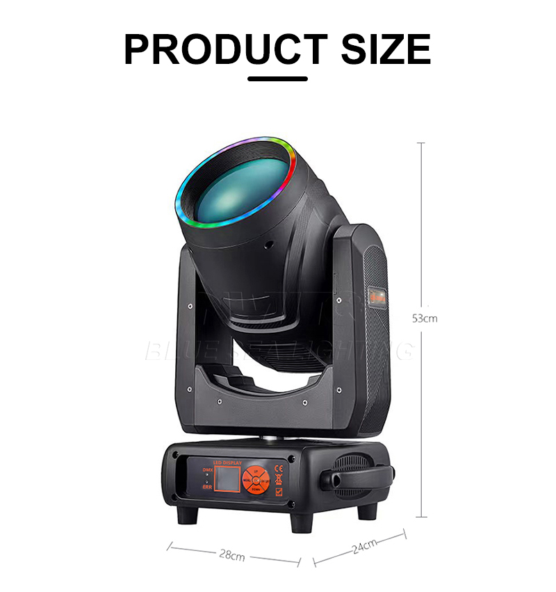 400W total power 300W LED Module Moving Head Beam Light