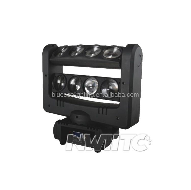 8x10W RGBW Spider Beam Moving Head Light
