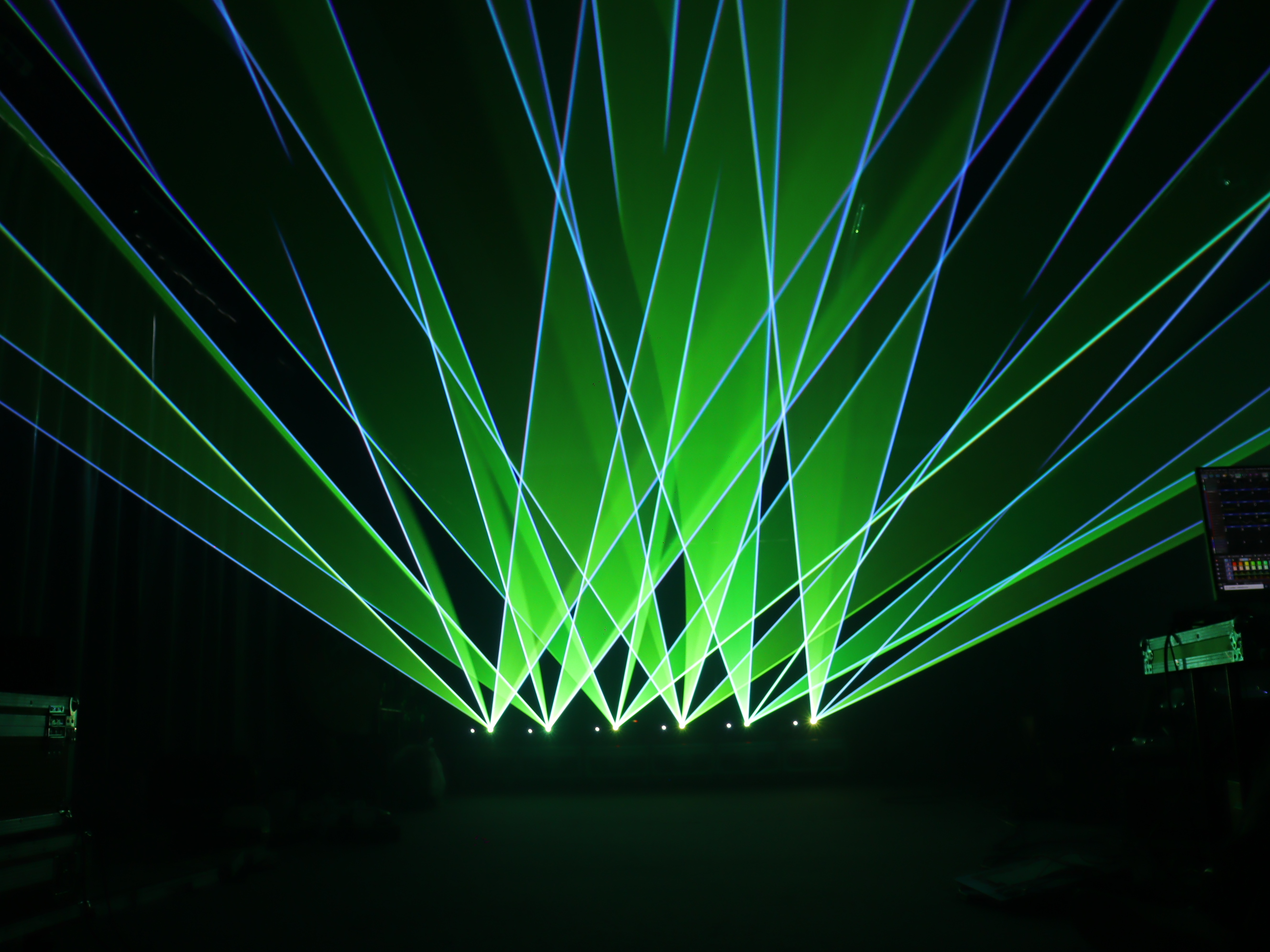 Waterproof 40w RGB Animation Laser Lights for Outdoor Events