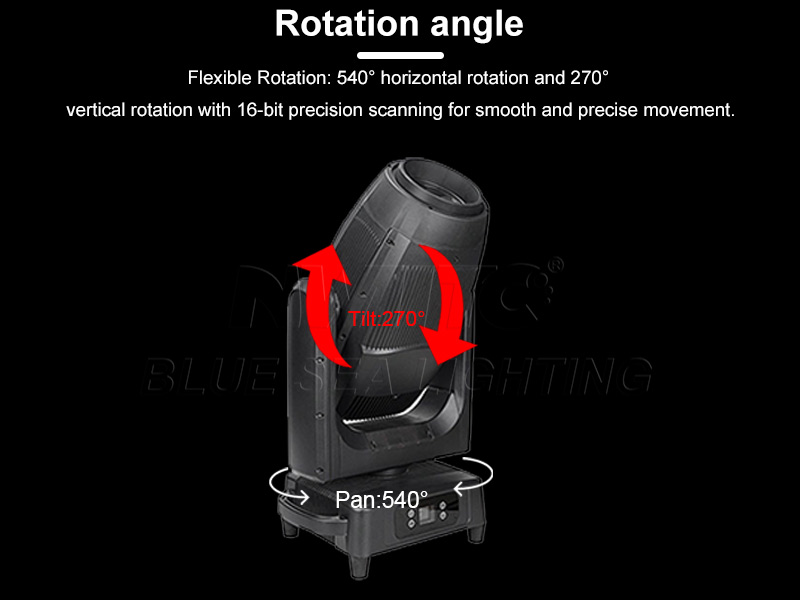 800W LED Moving Head with Framing System