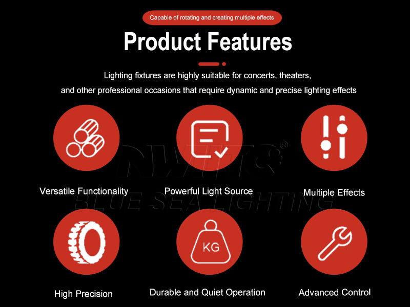 IP65 600W LED Beam Spot Wash Moving Head
