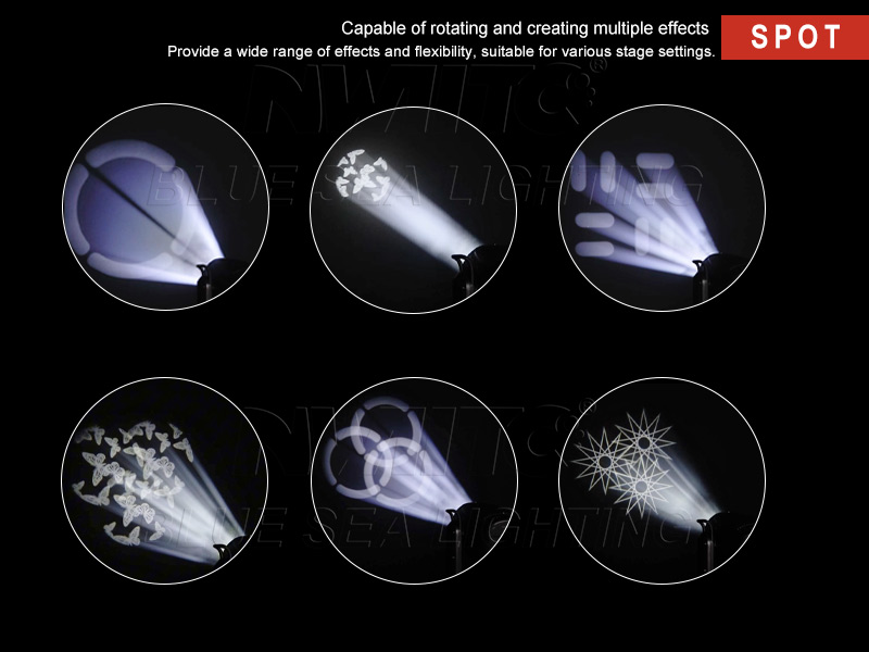 600W Beam Spot Wash 3 in 1 Moving Head Light