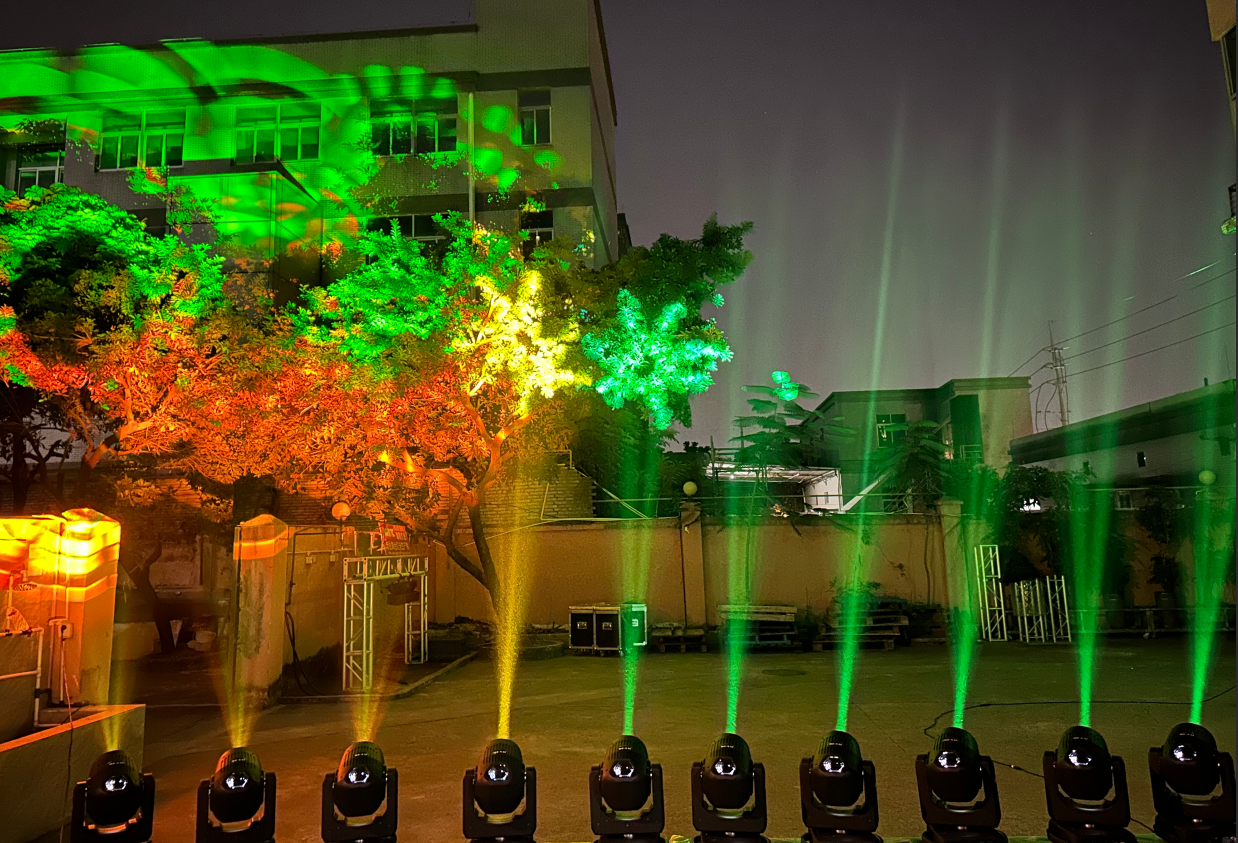 Mini Super Beam 295 Moving Head Light with LED Ring