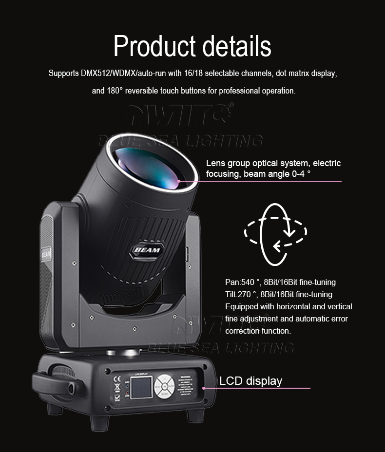 Concert Prism Beam Light