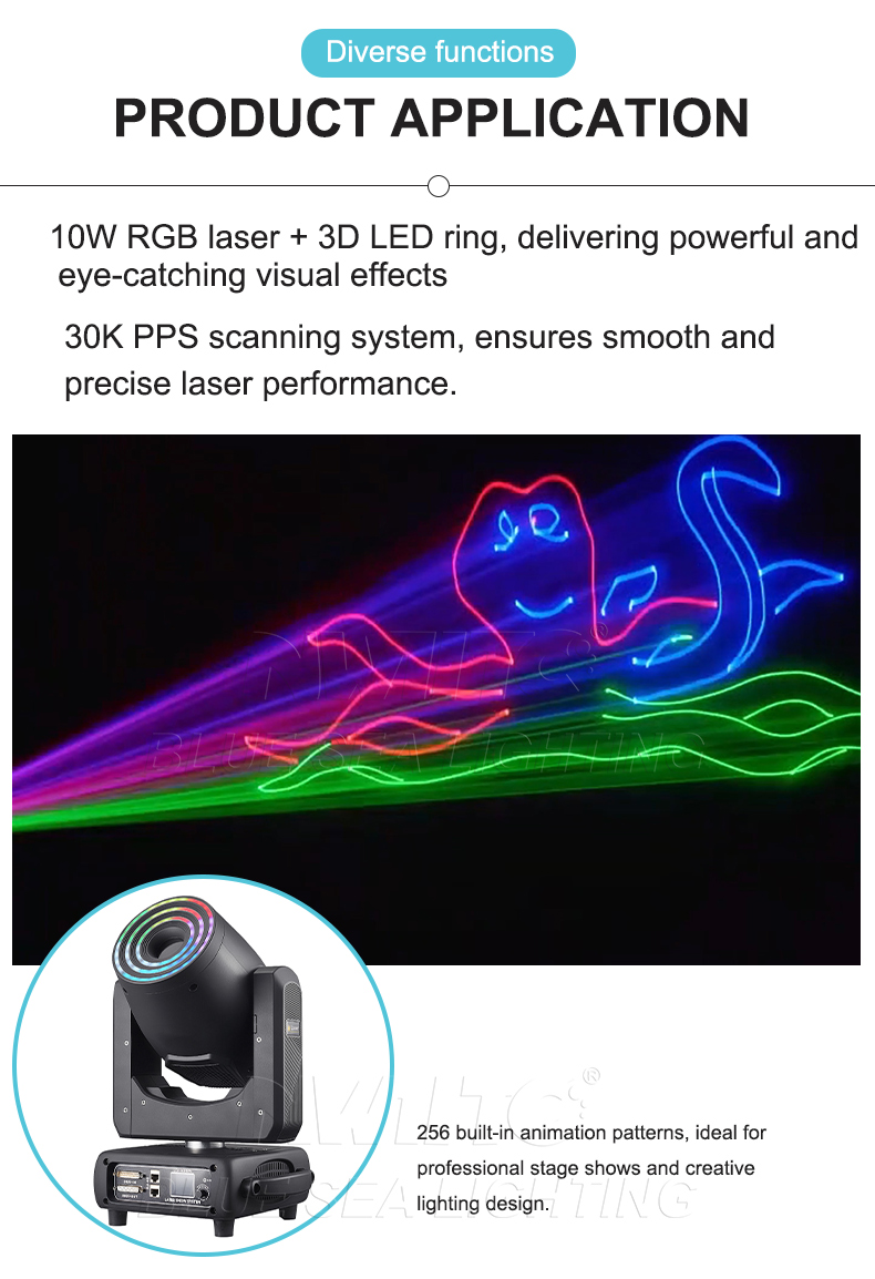 RGB Animation Laser Light