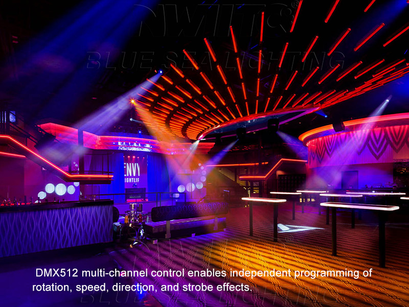 1 meter rotating LED pixel tube nightclub lighting