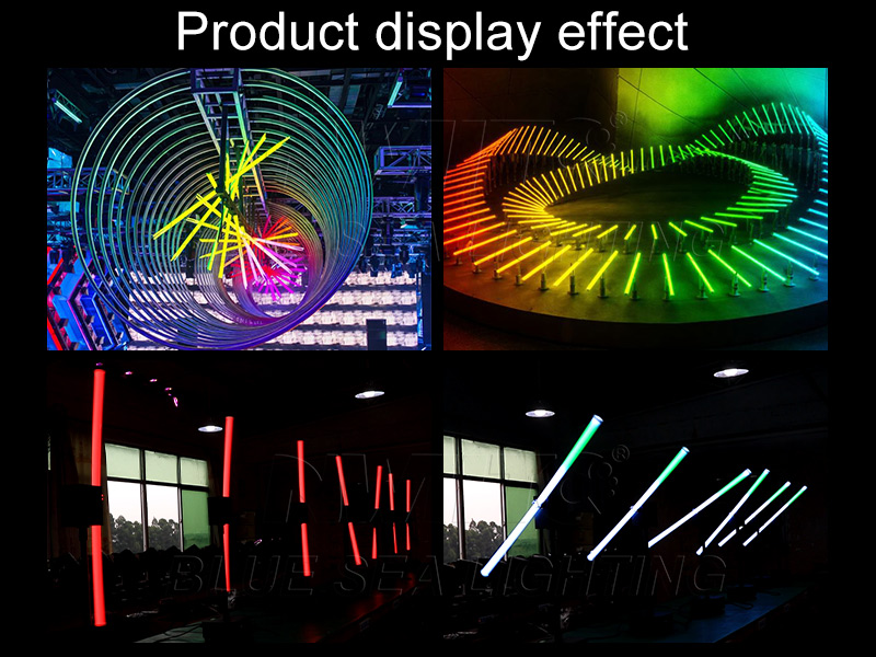 1m 360 degree pixel bar concert lighting effect
