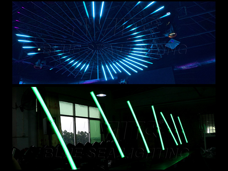 LED rotating pixel bar product display effects