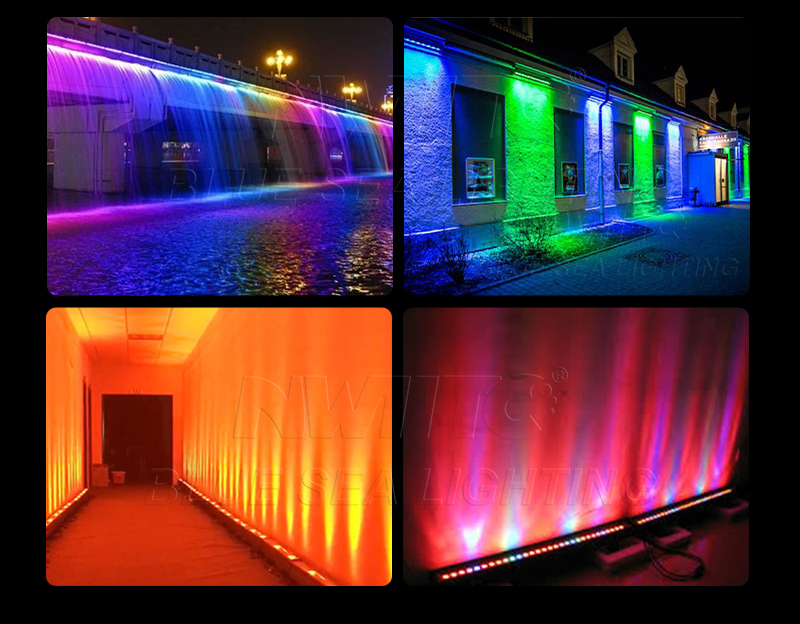 18×18W LED Wall Washer 100×9.5×17cm size