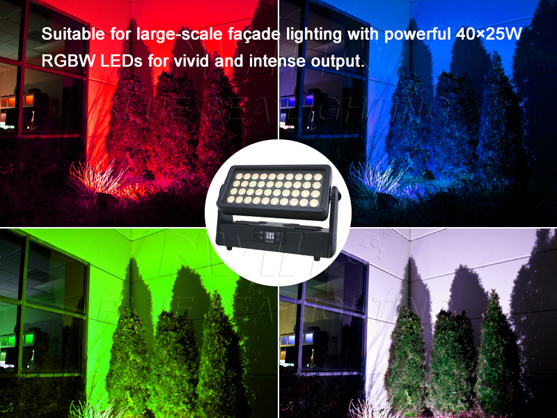 RGBW 4in1 LED City Color Flood Light
