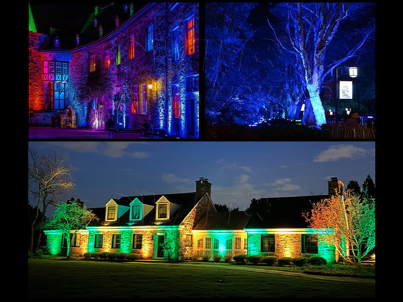 25W RGBW Outdoor LED Flood Light