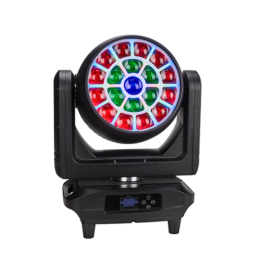 IP Waterproof 19x50W RGBL 4in1 Zoom Wash Pixel LED Moving Head Light for Outdoor Concert Events