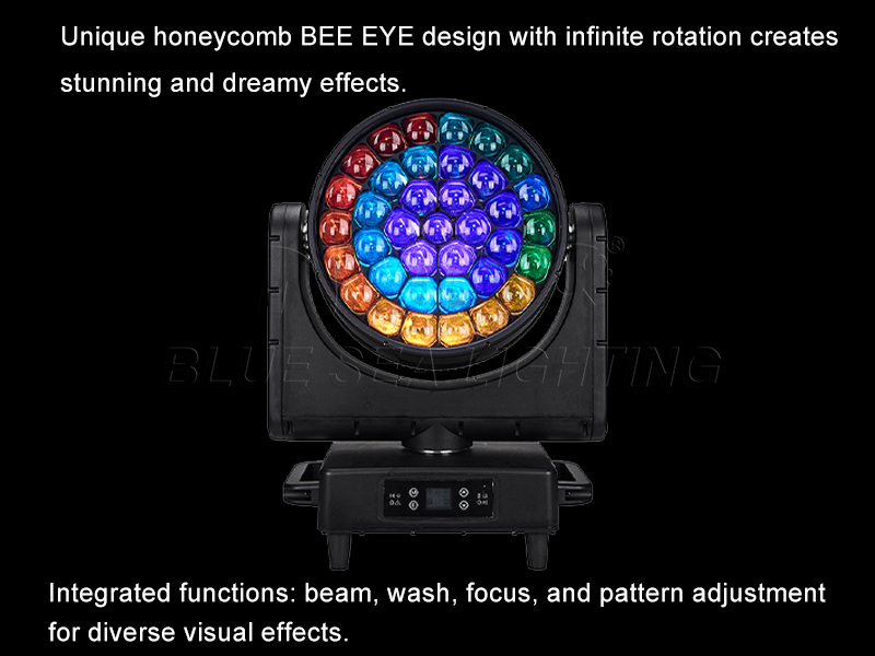 Outdoor zoom wash pixel LED light