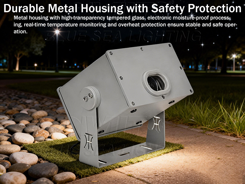 Garden firefly laser light projector