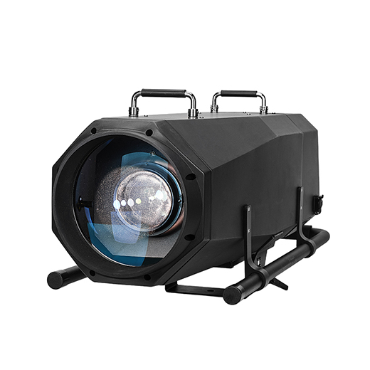 Outdoor IP Waterproof 1200w Gobo LED Follow Spot Light with stand and flightcase