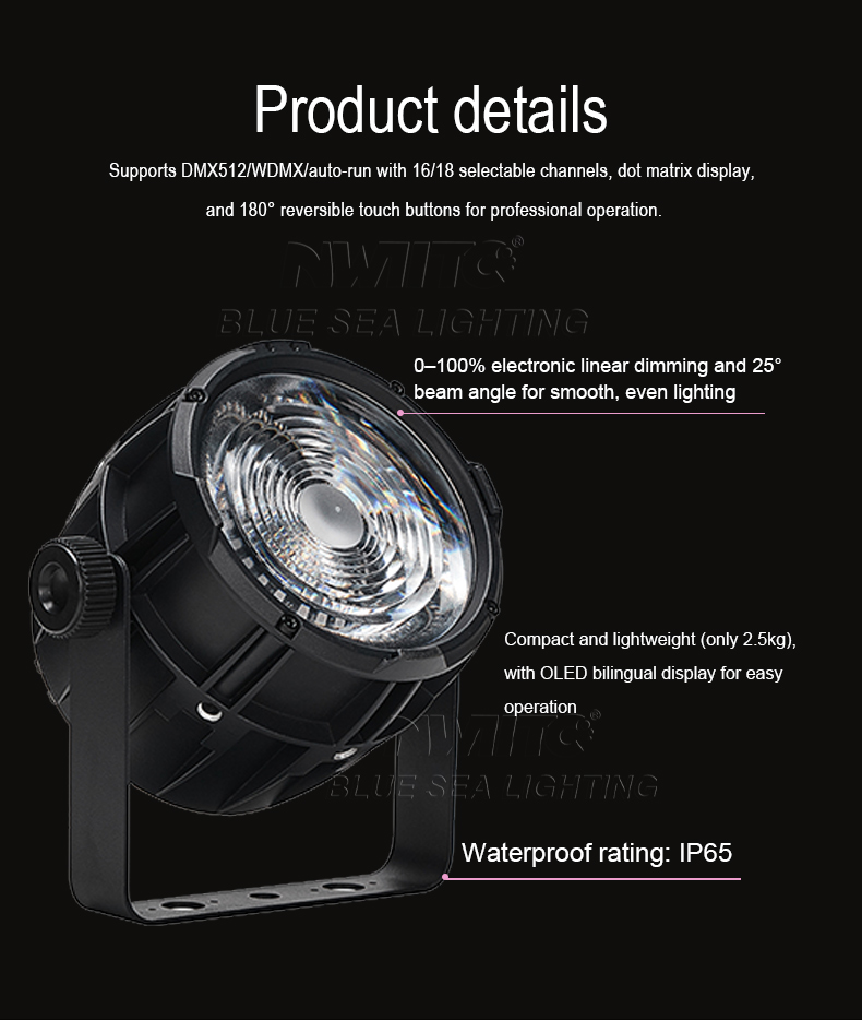 120W 4IN1 Audience Light