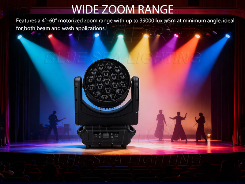 IP65 Bee Eye Zoom Wash Stage Light